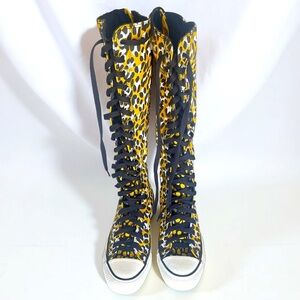 Converse Women's Chuck Taylor All Star XX Hi Animal Print Size 5